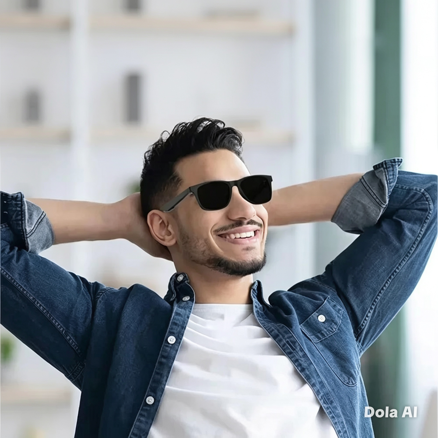Lunettes intelligentes avec caméra 8K, IA, traduction, appels Bluetooth, lecteur de musique, assistant vocal, multifonctionnelles, pour femmes et hommes