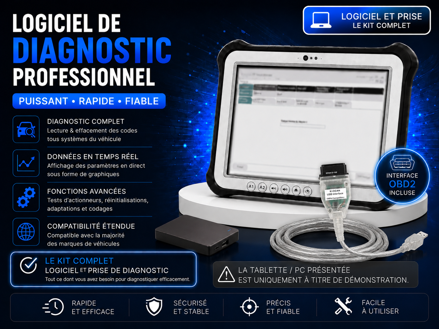 Outils de Diagnostics Ista D P 4.39 Avec Kdcan Dde