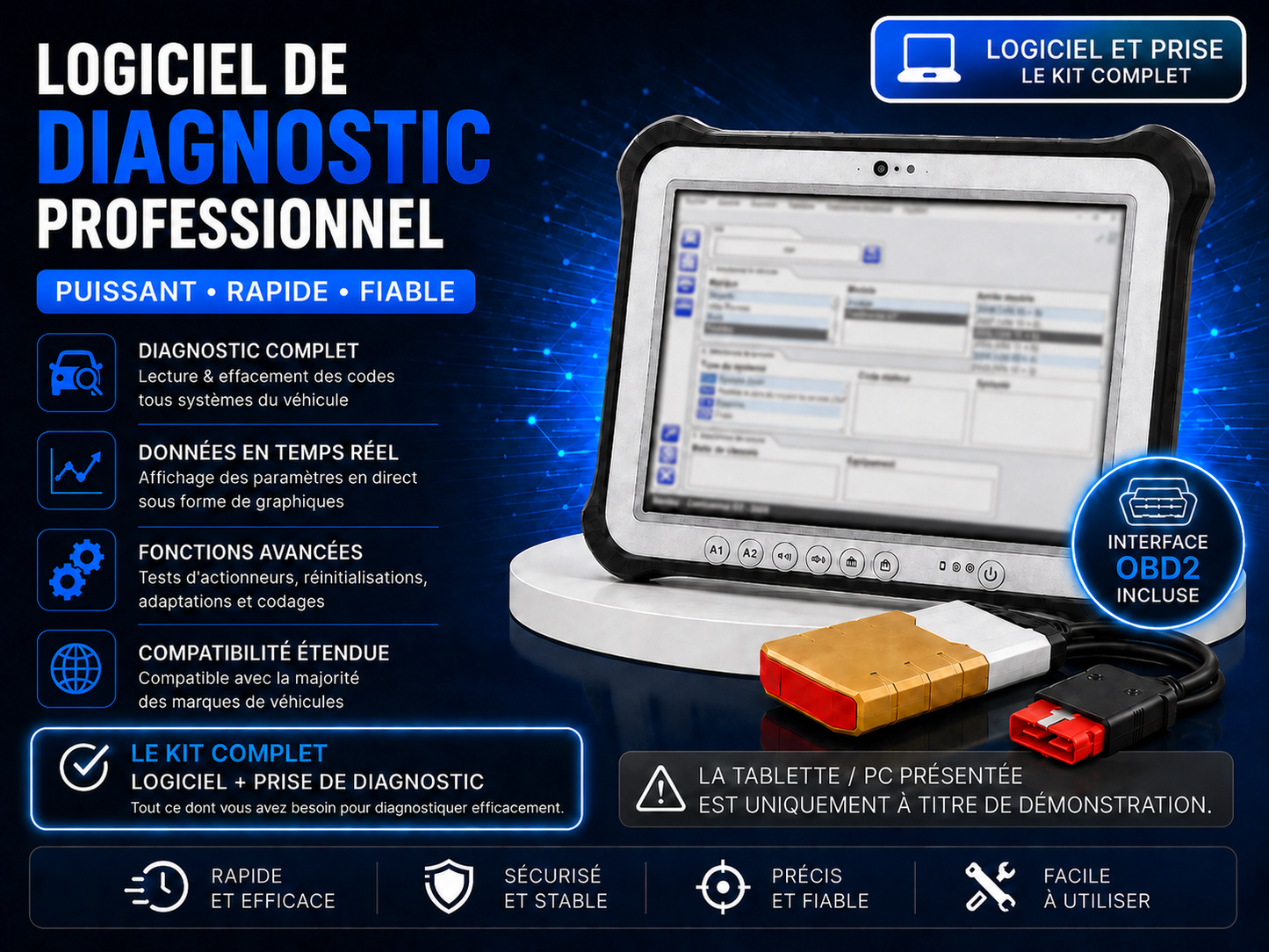 Outils de Diagnostics Delphi 2021 Avec OBD