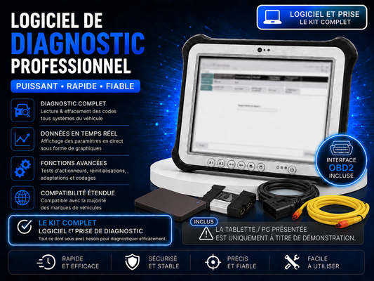 Outils de Diagnostics Ista D P 4.50 Avec Icom Dde