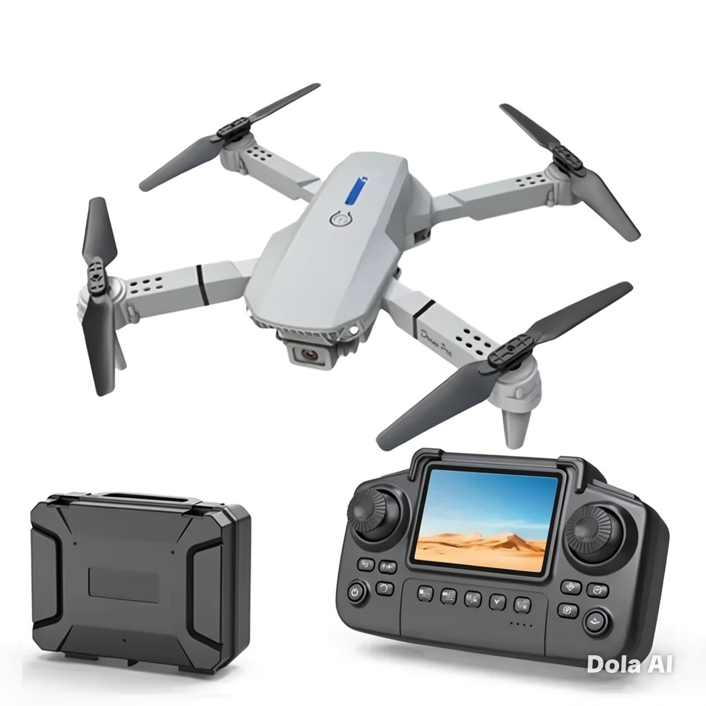 Drone 8K HD Double Caméra GPS Évitement d'Obstacles