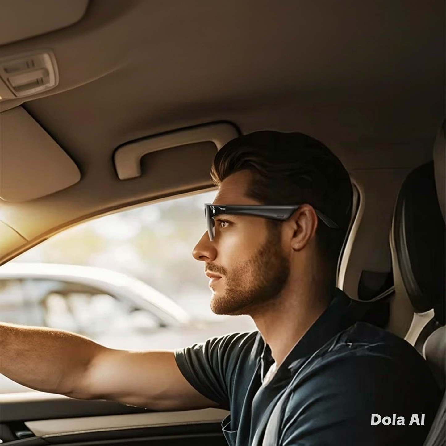 Lunettes Intelligentes Traduction IA, Conversation Bluetooth, Enregistrement, Écoute Musicale – Lunettes de Soleil Intelligentes pour Hommes et Femmes