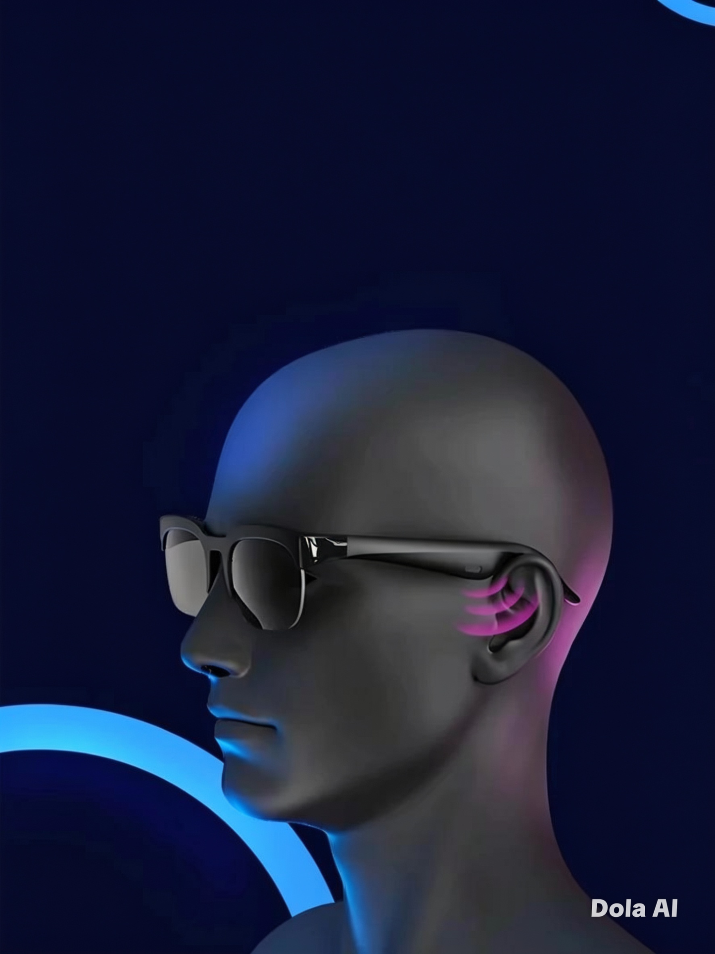 Lunettes Intelligentes Traduction IA, Conversation Bluetooth, Enregistrement, Écoute Musicale – Lunettes de Soleil Intelligentes pour Hommes et Femmes