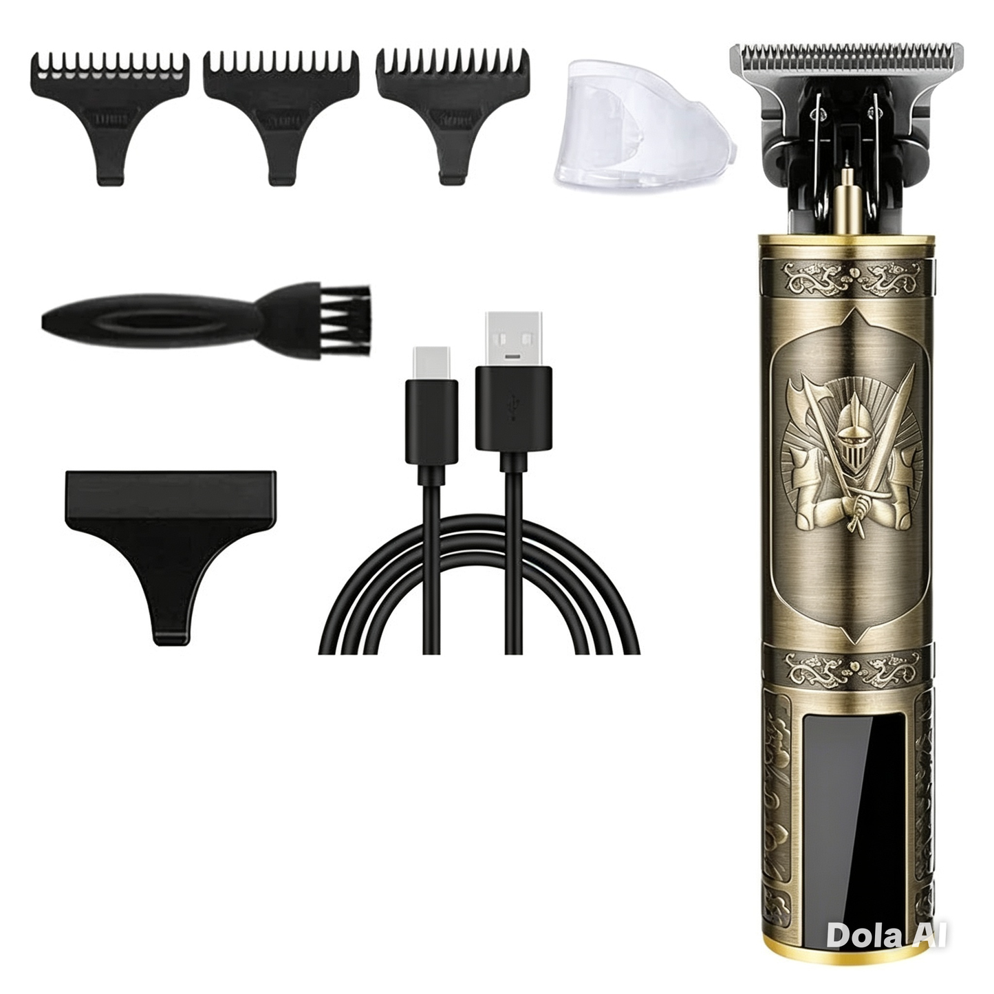 Tondeuse à cheveux sans fil, charge rapide USB, machine à couper les cheveux, rasoir électrique, barbier professionnel