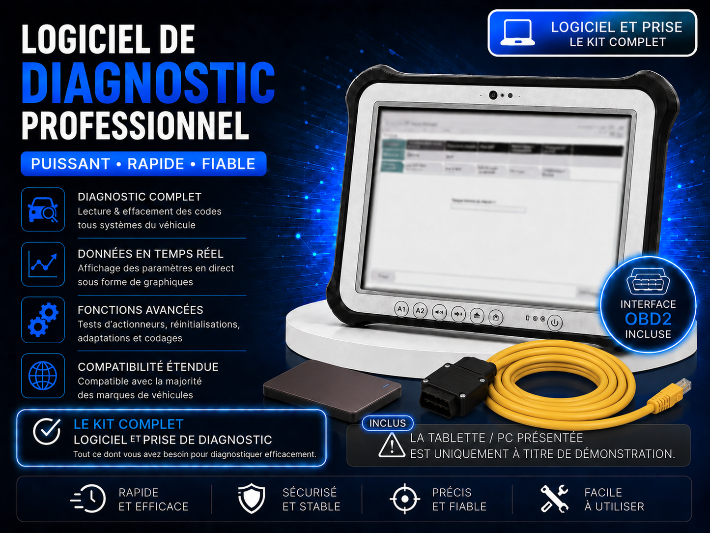Outils de Diagnostics Ista D P 4.39 Avec Enet Dde