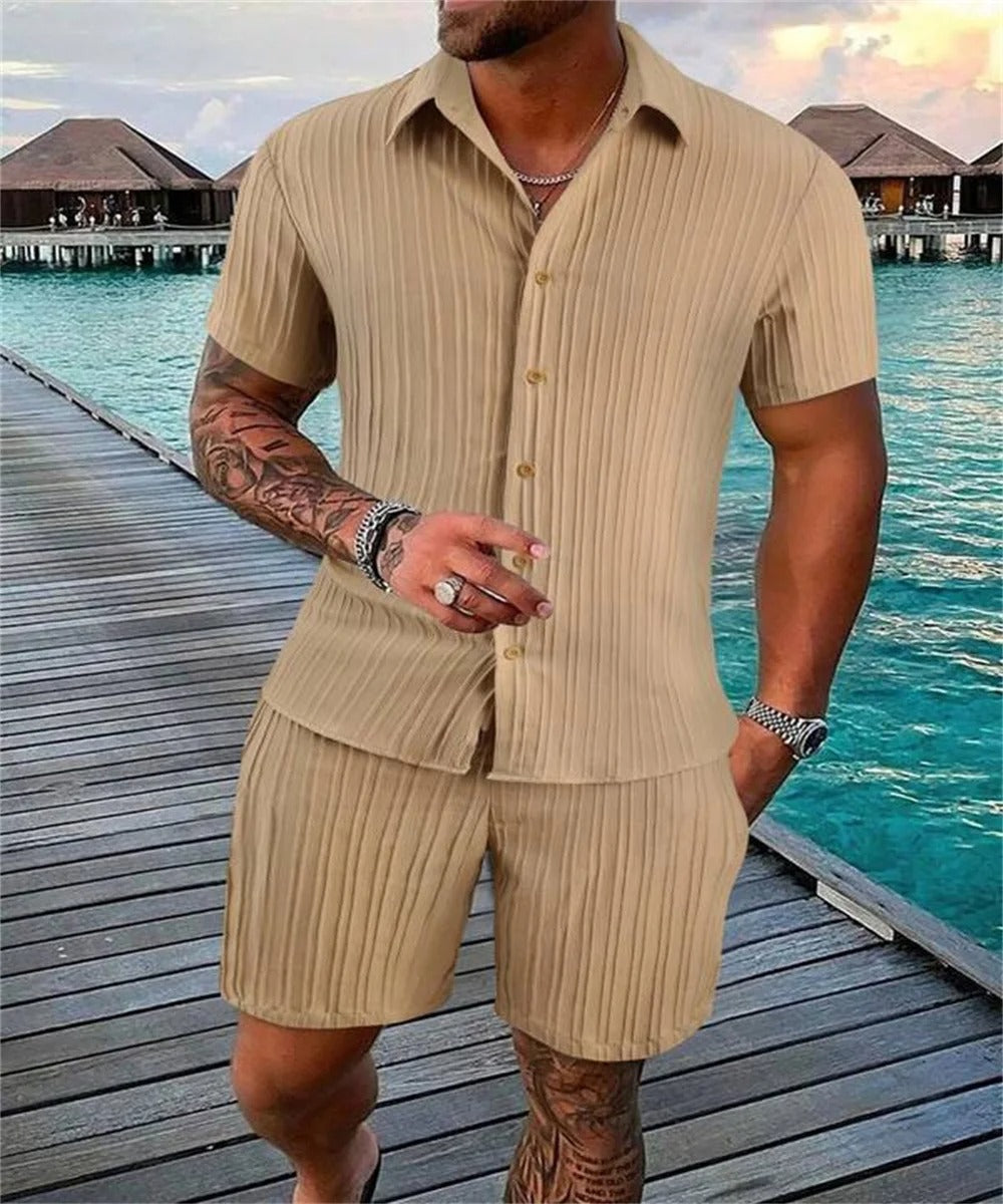 Ensemble homme été décontracté